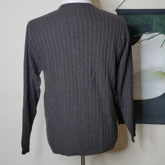 Men's Geoffrey Beene Merino Wool Sweater - Picture 4 of 6